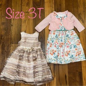 NWOT- BUNDLE OF Laura Ashley Dresses- Size 3T